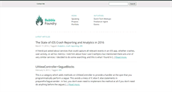 Desktop Screenshot of bubblefoundry.com